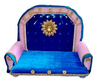 Singhasan for laddu gopal ji and other deities - Handmade devotional handicrafts from Arya Creations