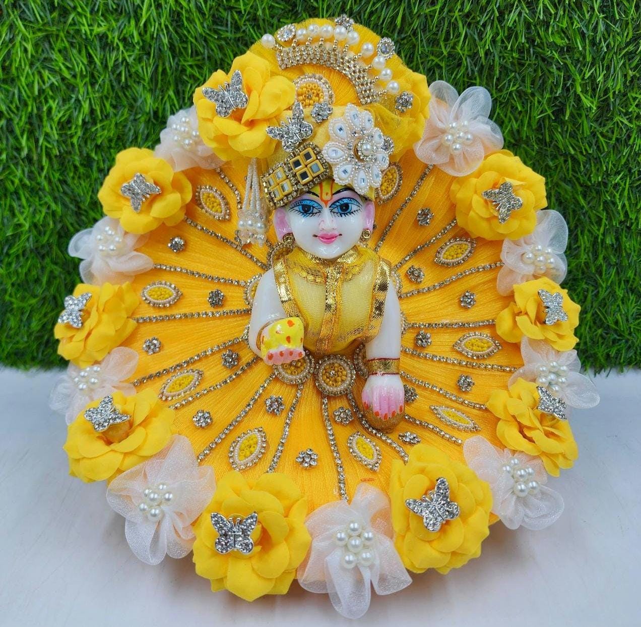 Set of 4 Laddoo Gopal Dress - Beautifully crafted 4