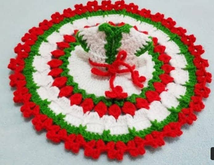 Laddo Gopal Dress - Pure Wool - Handmade laddu gopal-woollen from Arya Creations