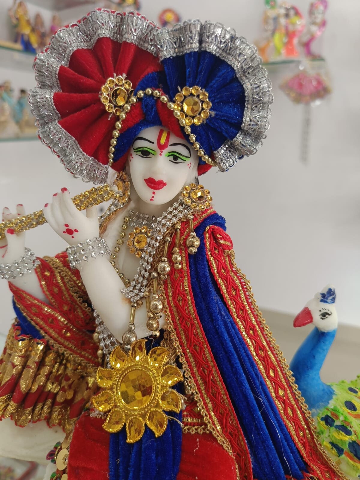 Beautiful Lord Krishna Statue - 12 inch 2
