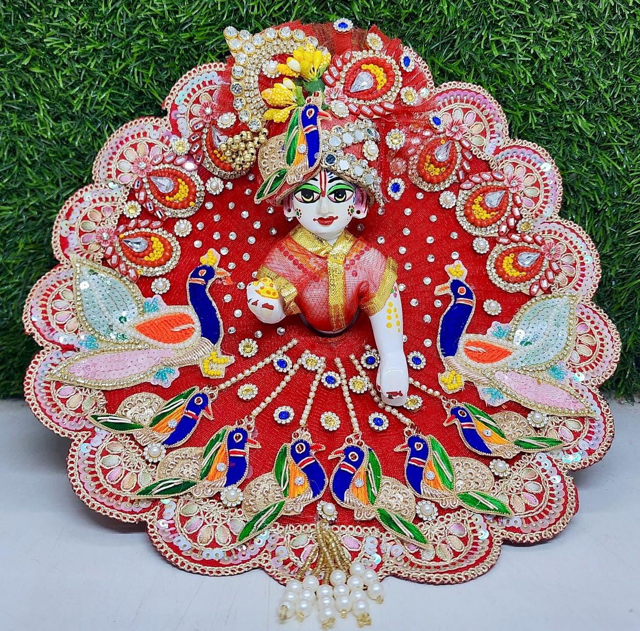Robe Laddoo Gopal avec turban