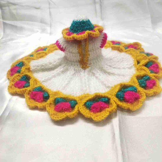 Laddu gopal ki woolen cheap dress