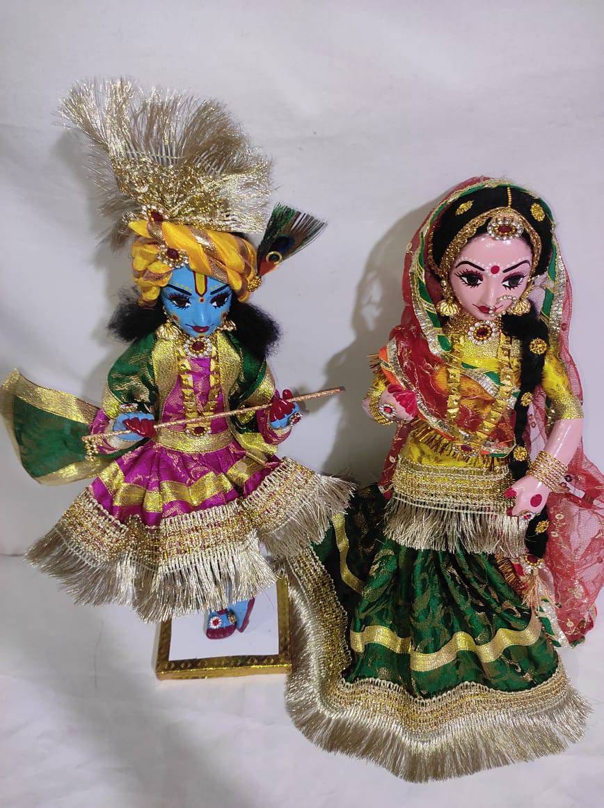 Radha Krishna Doll/Statue - Divine power 2