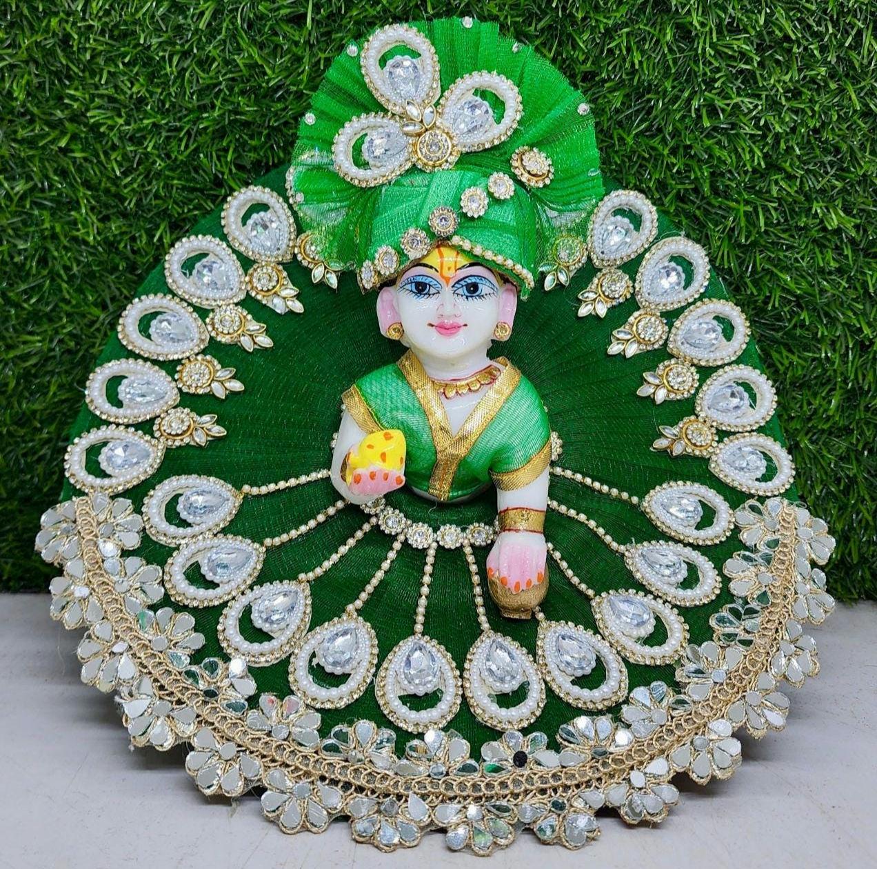 Set of 4 Laddoo Gopal Dress - Beautifully crafted 5