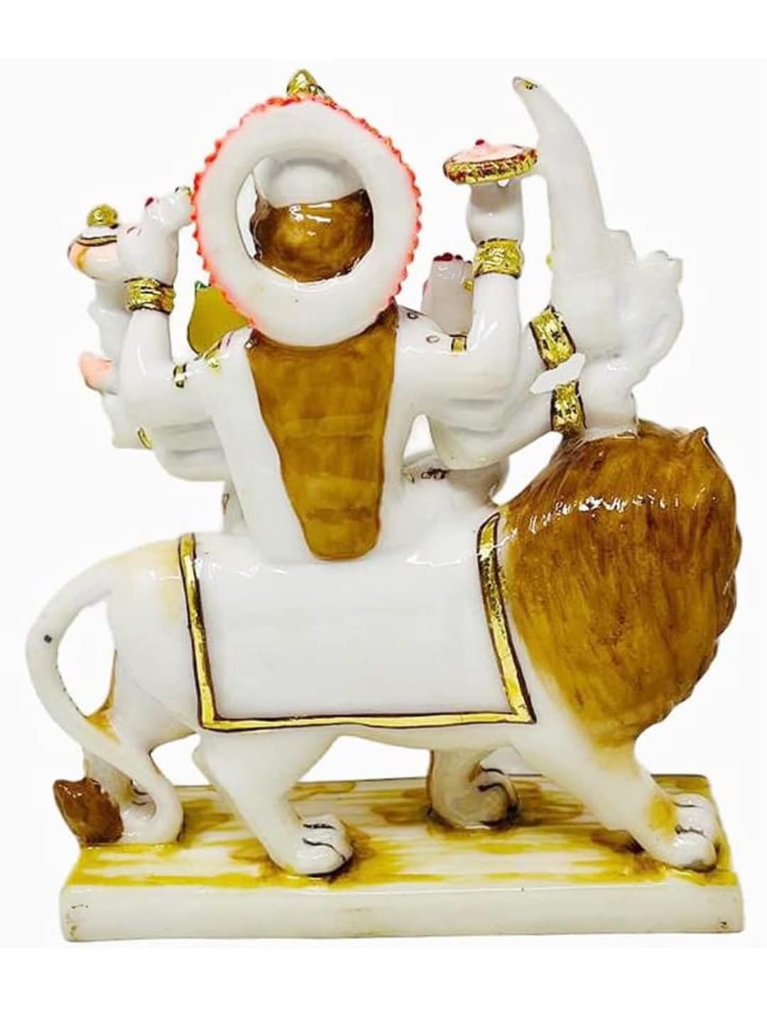 Durga Mata - Marble Statue - 12 inch 2