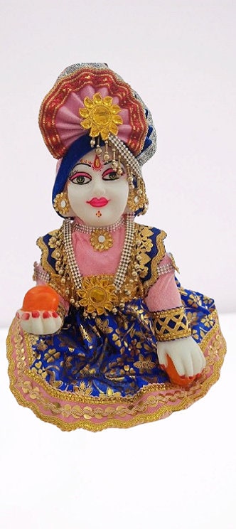 Beautiful Laddu Gopal Statue - 14 inch - Handmade statues from Arya Creations
