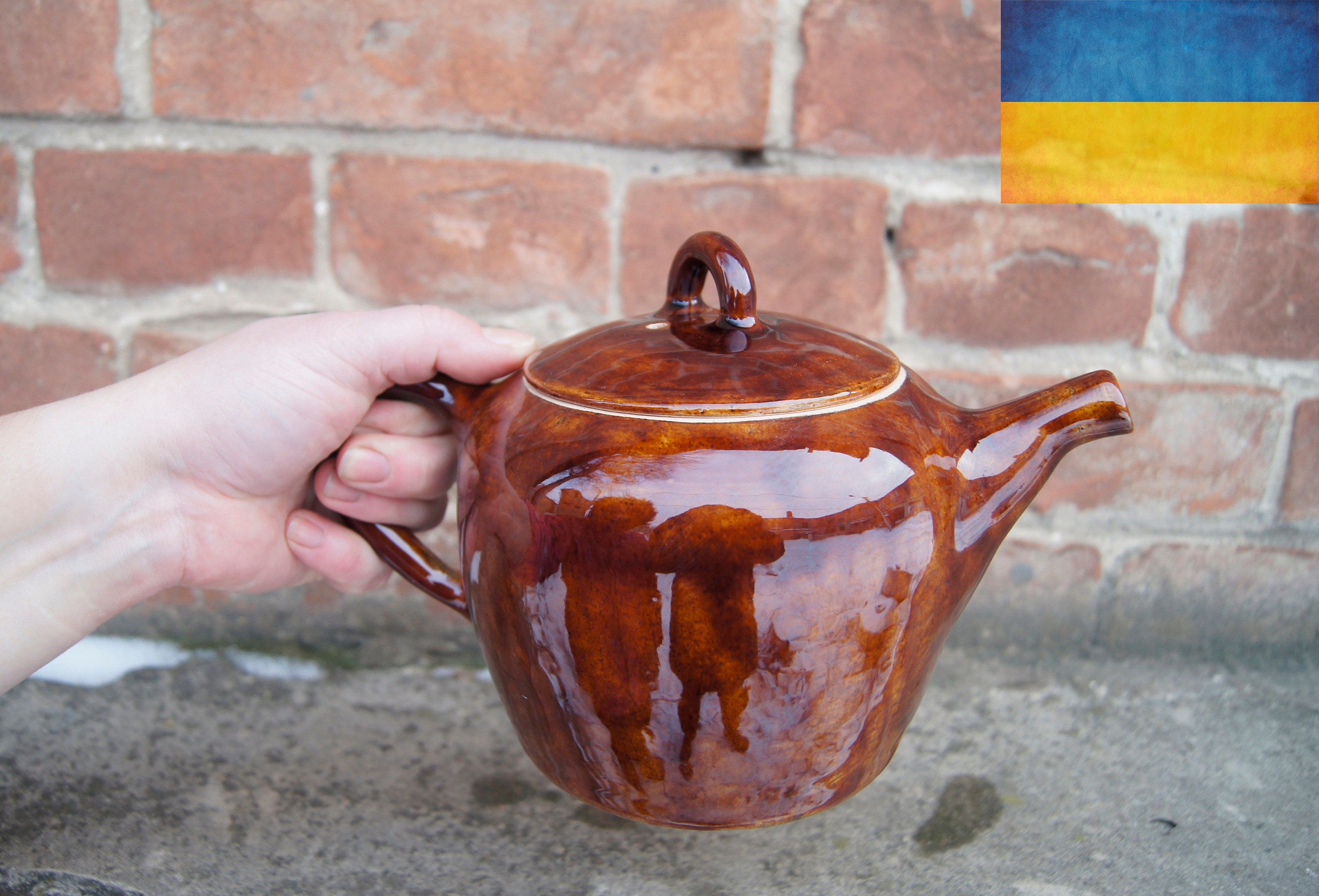 Ancient Glaze Teapot, Small (6oz)