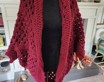 Open sweater