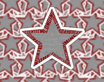 Palavras do disparador do soldado do inverno adesivos de <br> Entrega Rápida? Maravilha | Vingadores | Adesivo de vinil | BRILHANTE à prova d'água | Portátil | Garrafa de agua