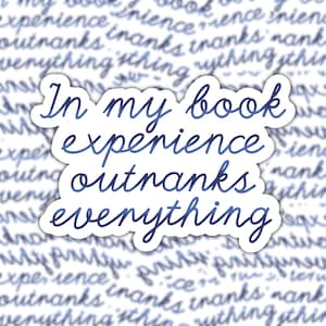 Captain Rex Experience Zitat | Clone Wars | Star Wars | Jedi | Vinyl Sticker | GLOSSY Wasserfest | Wasserflasche | Laptop