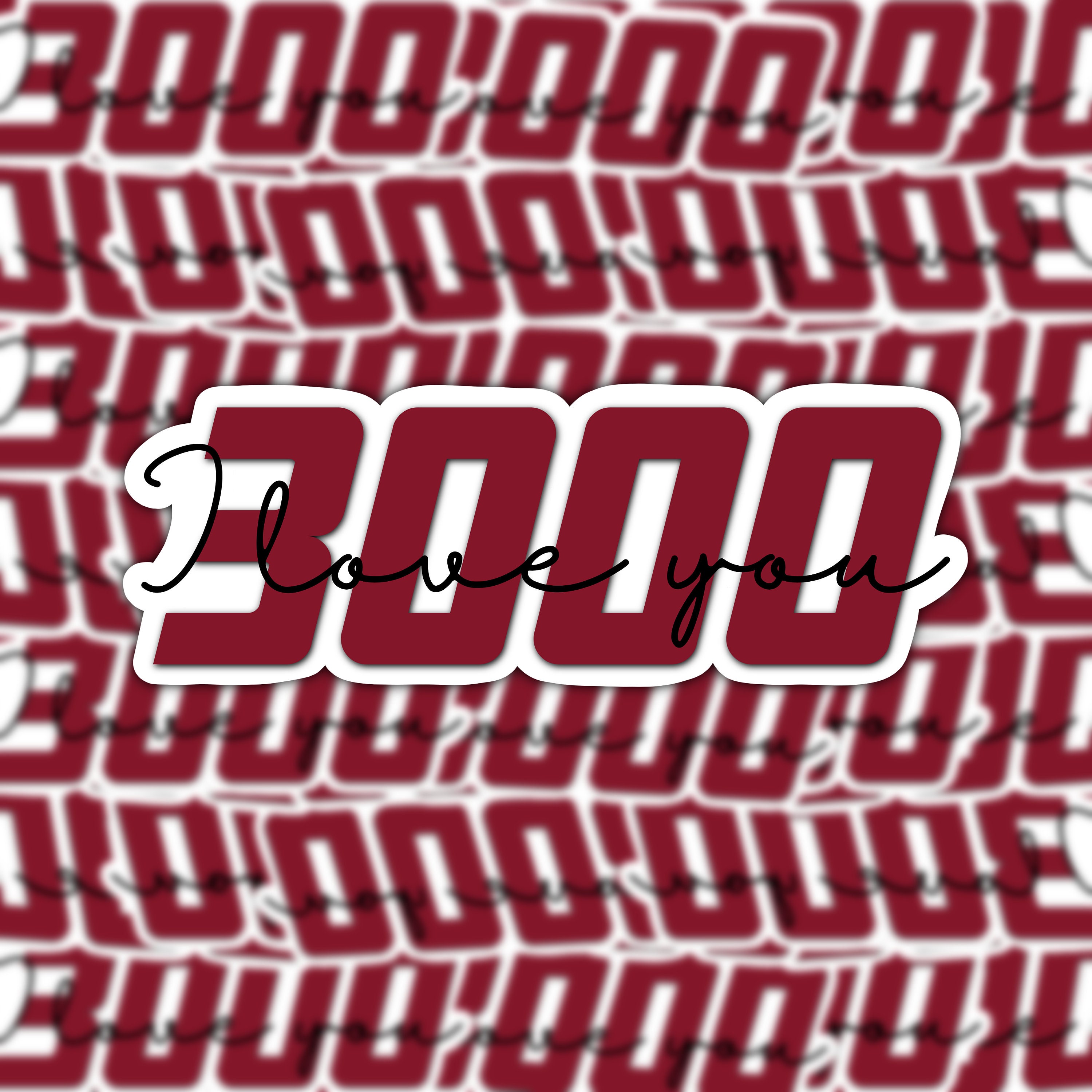I Love You 3000 Sticker | Tony Stark | Iron Man | Marvel | Avengers ...