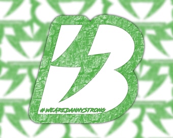 Pegatina de Danny Strong #SomosDannyStrong