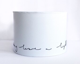 DIY Lampshade Kit - Darling Leave a Light On For Me