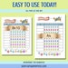 Airplane Chore Chart, Printable Chore Chart, Children's Chore Chart ...