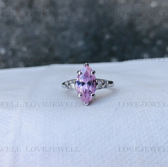 Pink marquise hotsell ring