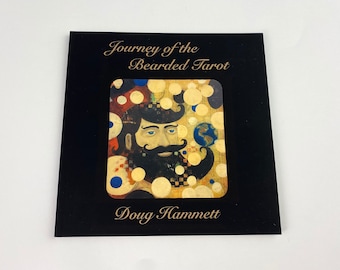 Journey of the Bearded Tarot Book, Doug Hammett, Tarot Book, Gay Tarot, Hero's Journey, Divination, LGBTQ+, Psychology, Spirituality