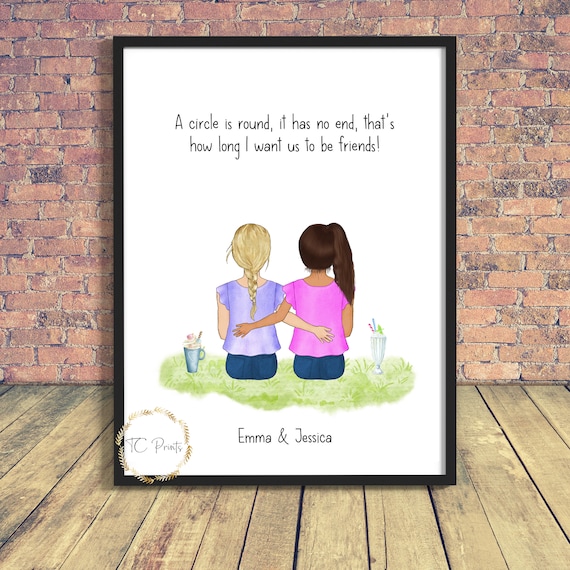 Little girl best friend gifts sales