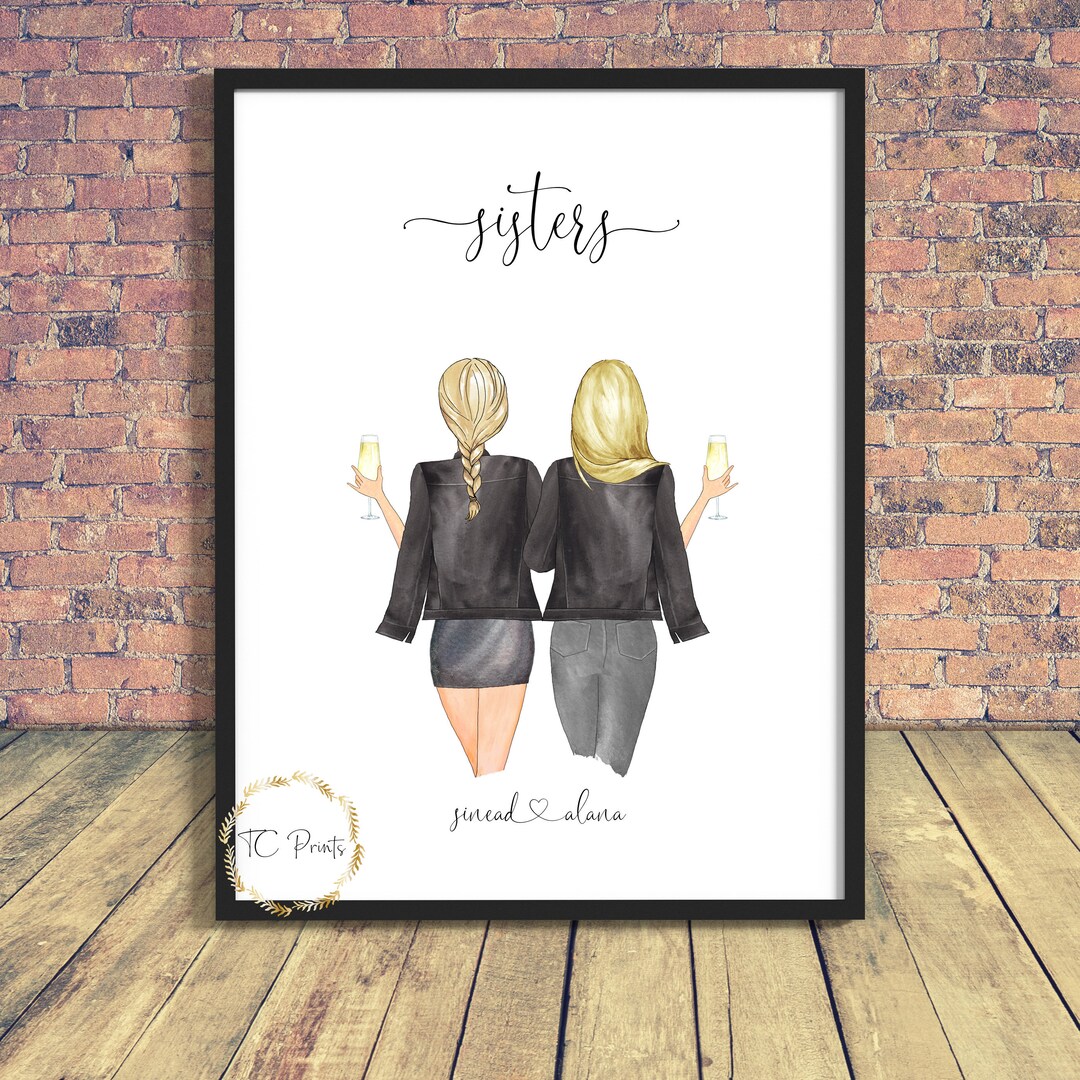 Print for Frame, Personalised Sister Gift, Gift for Sister - Etsy UK
