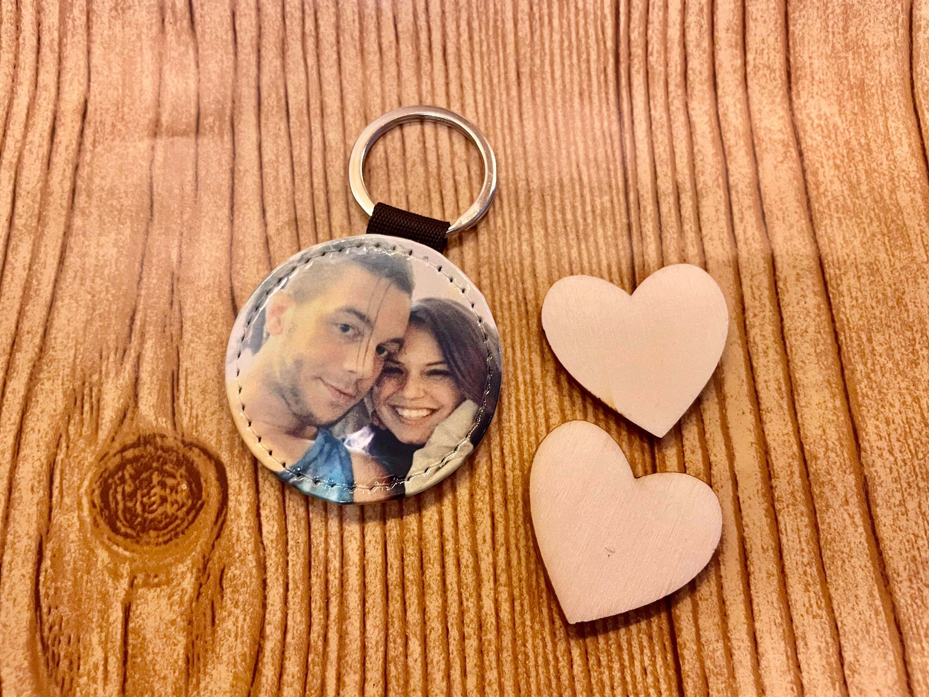 Custom photo keychain keychain with photo custom keychain Etsy