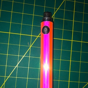 Kanger EMOW Custom Vinyl Skin Wrap ONLY | Kanger (No Battery/No Device included) [SKIN]  Silver Glitter Oil Slick Reflective Opal