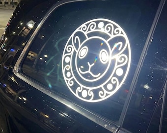 Going Merry Vinyl Decal Sticker REFLECTIVE / Holographic Glitter / Oil Slick
