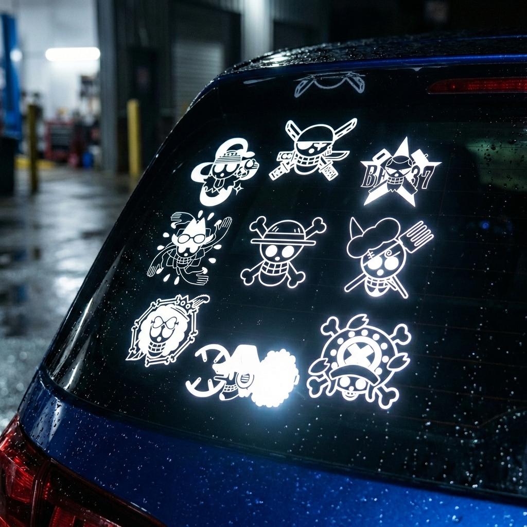 Straw Hat Crew Car Decal - Etsy