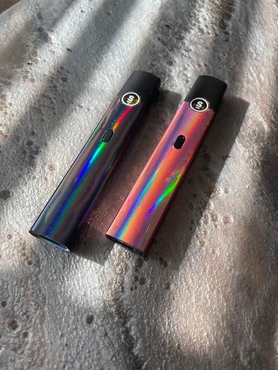Select Cliq Custom Name Skin 55 Colors Wrap ONLY | *no Battery / No Device*  [SKIN] Silver Glitter Oil Slick Reflective Opal - Etsy