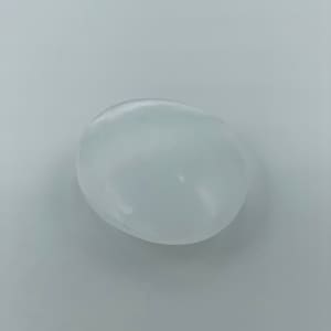 Selenite Palm Stone