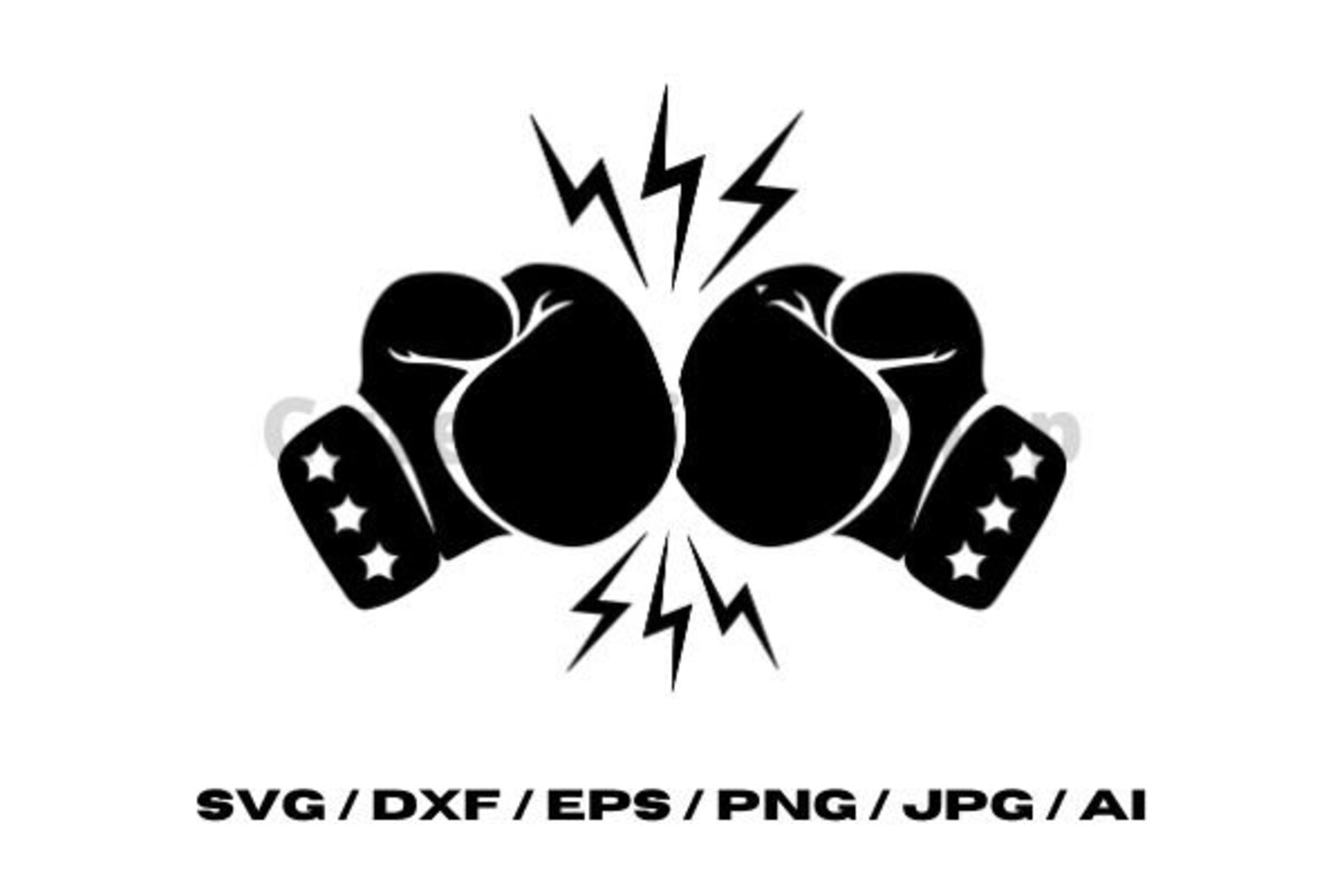 Boxing Gloves SVG Boxing Gloves Clipart Boxing Gloves Etsy