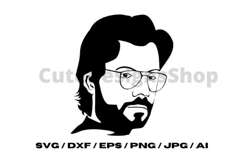 Free Free 85 Money Heist Svg Free SVG PNG EPS DXF File