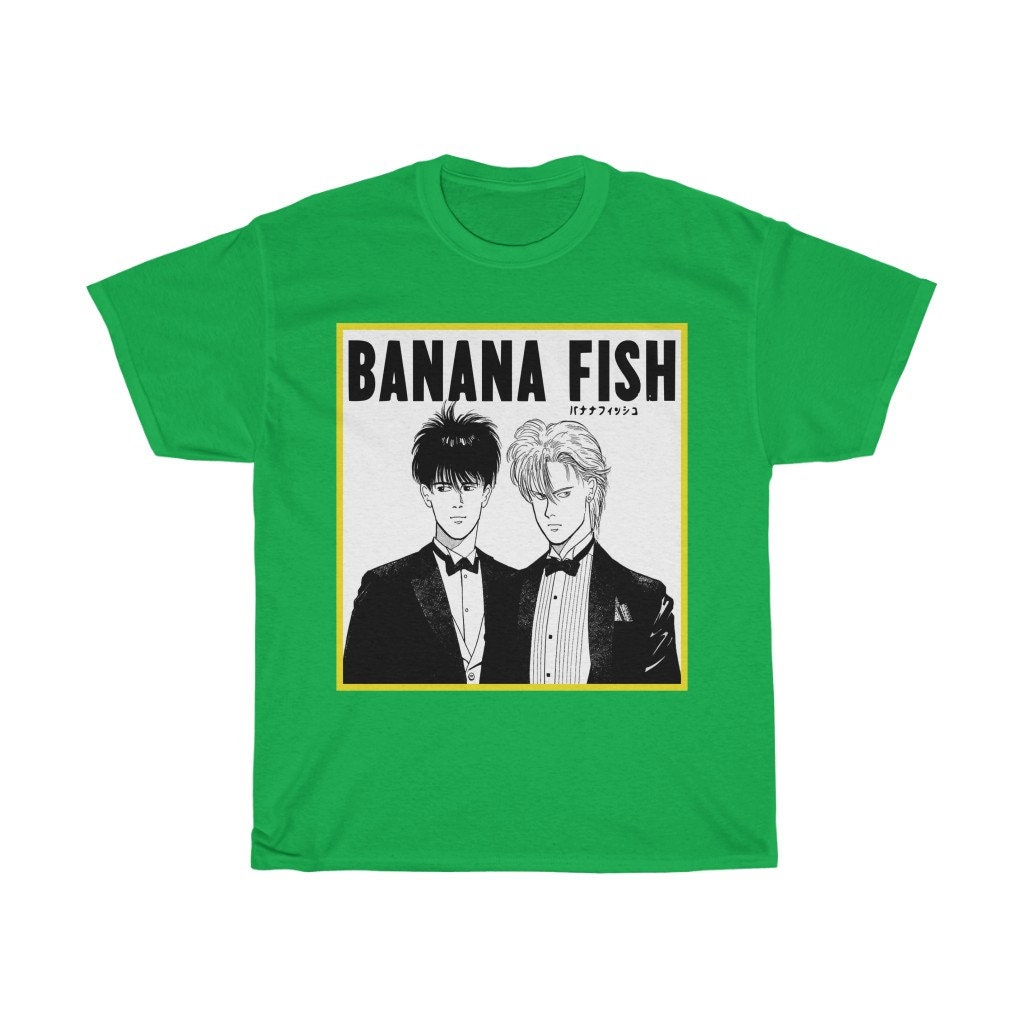 Unisex Banana Fish Manga Shirt Banana Fish Anime Shirt Eiji Etsy