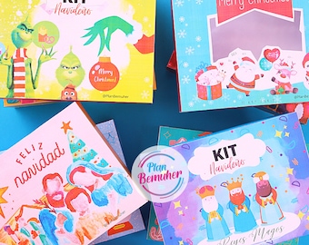 Printable Christmas Boxes - Choose from 20 designs