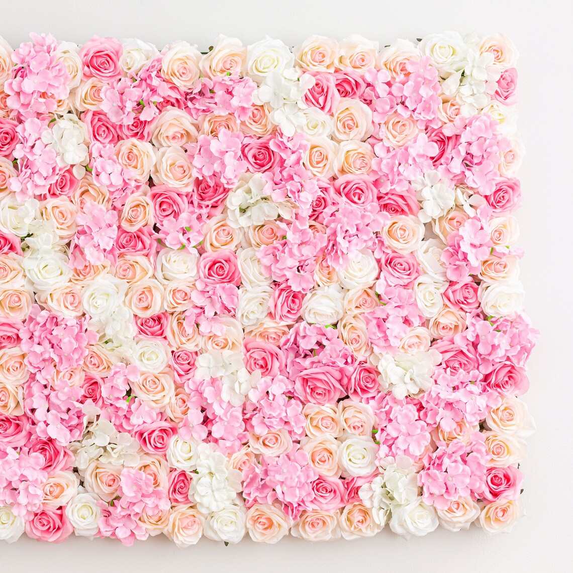 Premium Flower Wall 3D Silk Flower Wall Panel Party Wedding Etsy