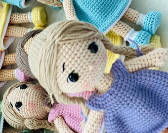 Crochet doll, amigurumi doll