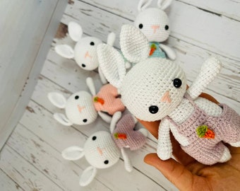 Crochet Bunny. Crochet Rabbit