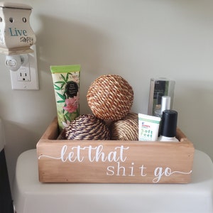 Wood toilet box| Toilet tray | Bathroom toilet tray | Bathroom decor | Bathroom humor | Bathroom Organization