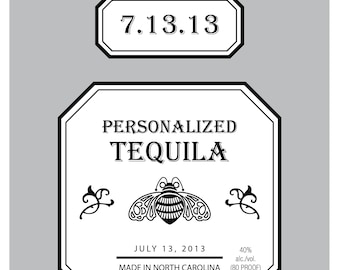 Custom Patron Label Etsy
