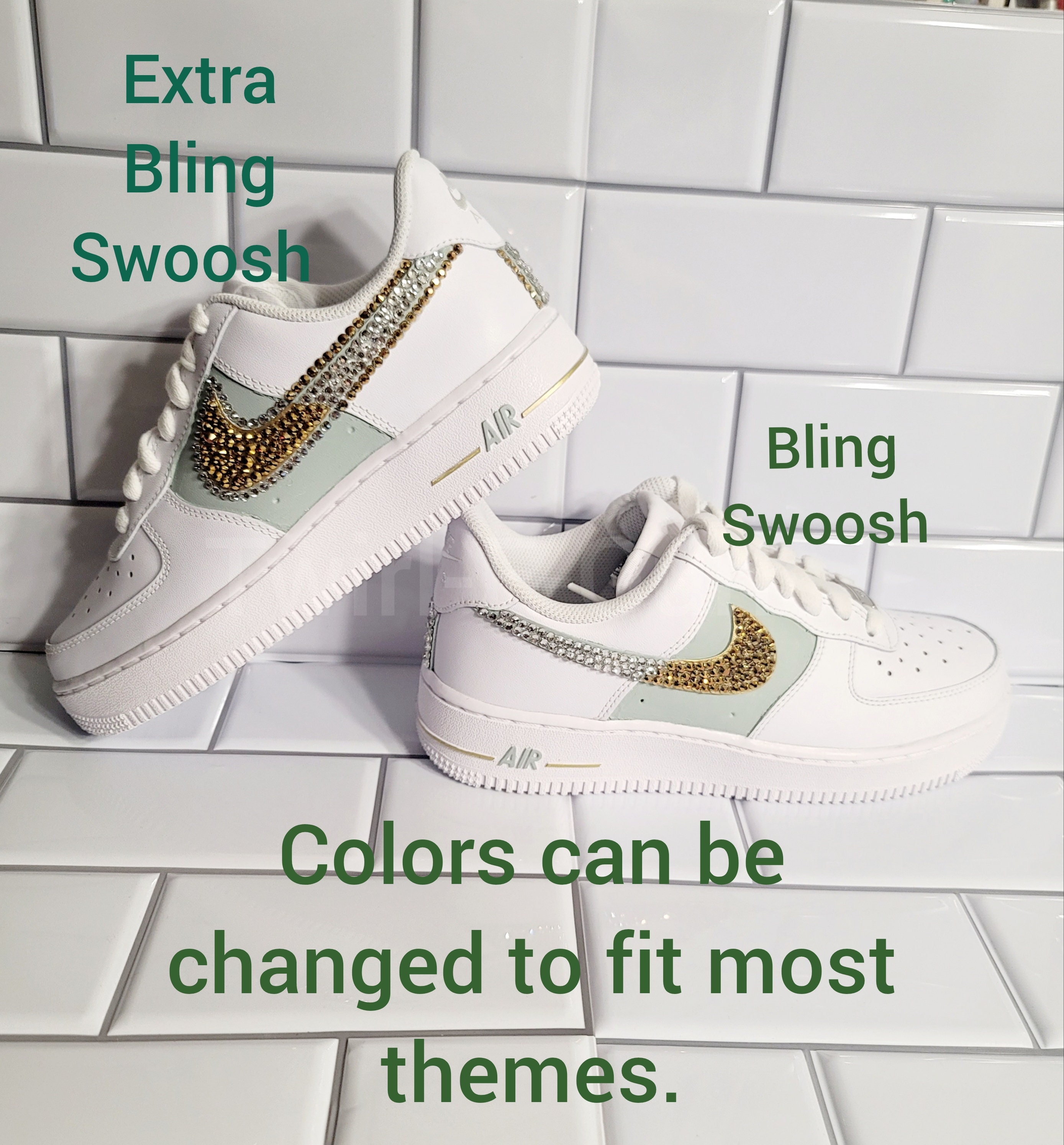 Bling Nike Swoosh - Etsy