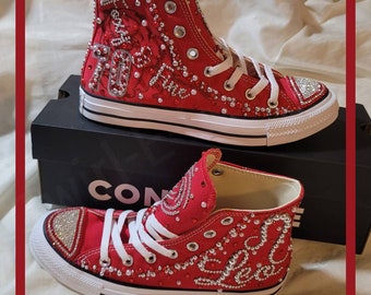Leo Lion Zodiac Sign Converse for Queens Sweet - Etsy