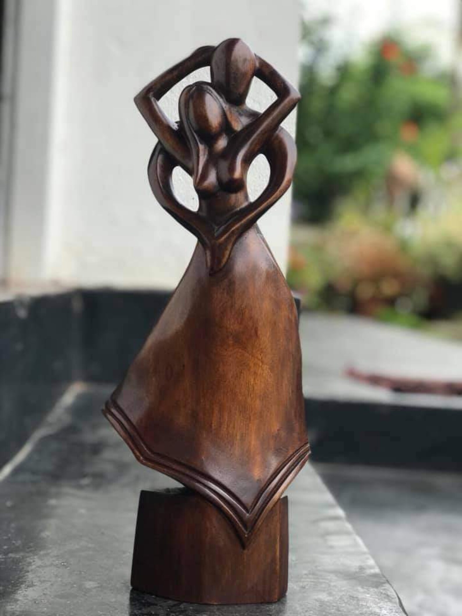 Wood Shadow Statues Handmade Gift Unique statue gift Home Etsy