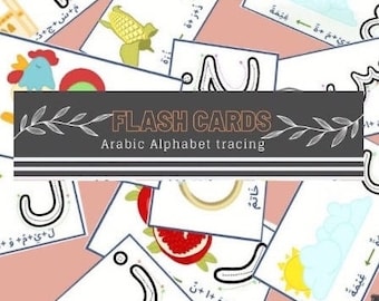 Arabic alphabet Flash cards| learn Arabic Alphabet| fun coloring book gift for kids