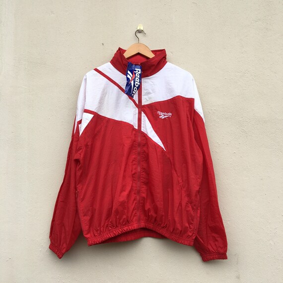 Vintage 90s Reebok Windbreaker Jacket Reebok Sport