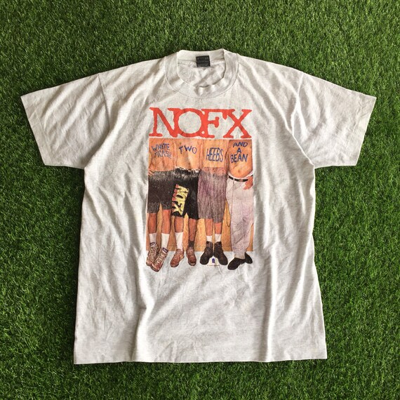 Rare !!! Vintage 1993 NOFX Fat Wreck Chords Band T
