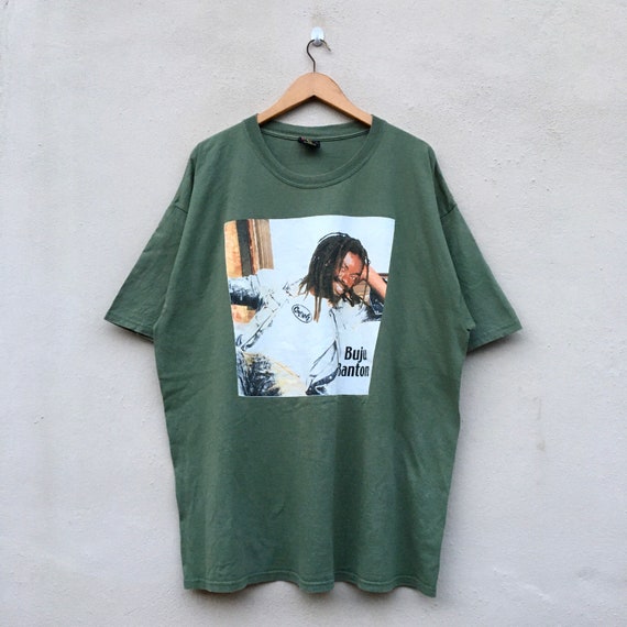 Rare !!! Vintage 90s Buju Banton Jamaica Raggae Ba