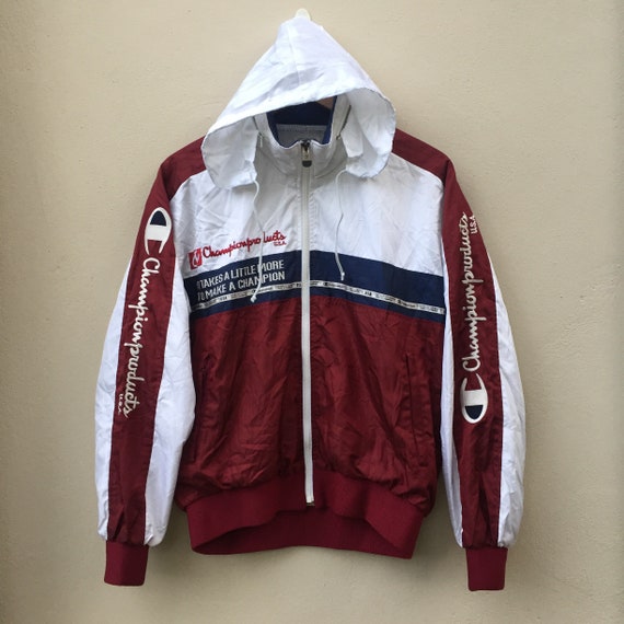 Pick !!! Vintage Champion Jacket Champion Full zip
