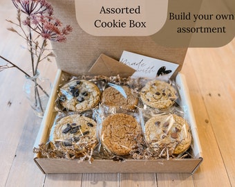 Two Dozen Assorted Cookies Gift Box: Freshly Baked