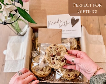Browned Butter Chocolate Chip Cookies - Cookie Gift Box