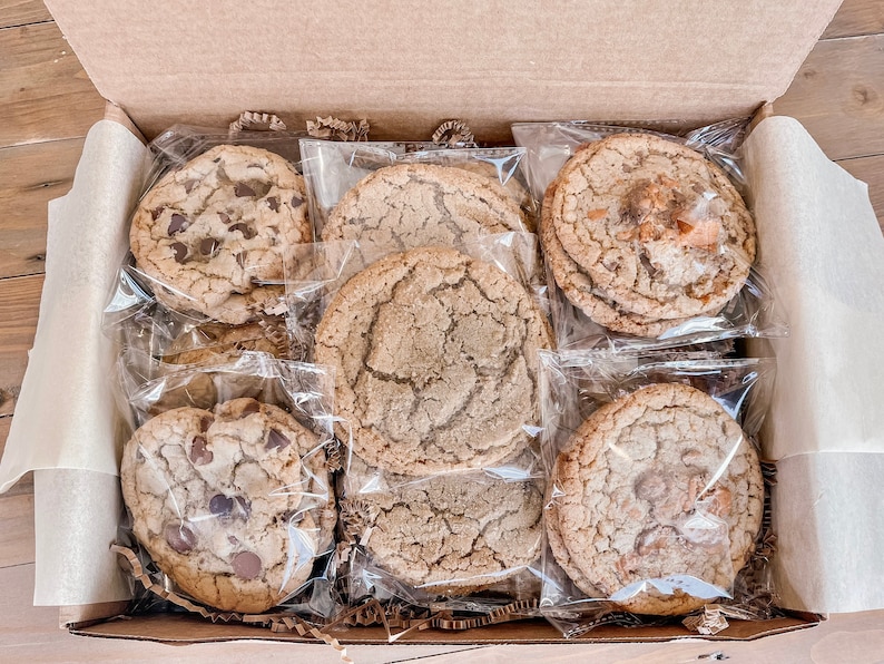 Two Dozen Assorted Cookie Box Cookie Gift Box Etsy