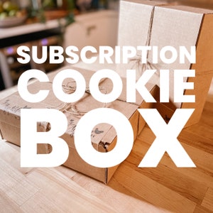 3-Month Assorted Cookie Box Subscription - Cookie Gift Box