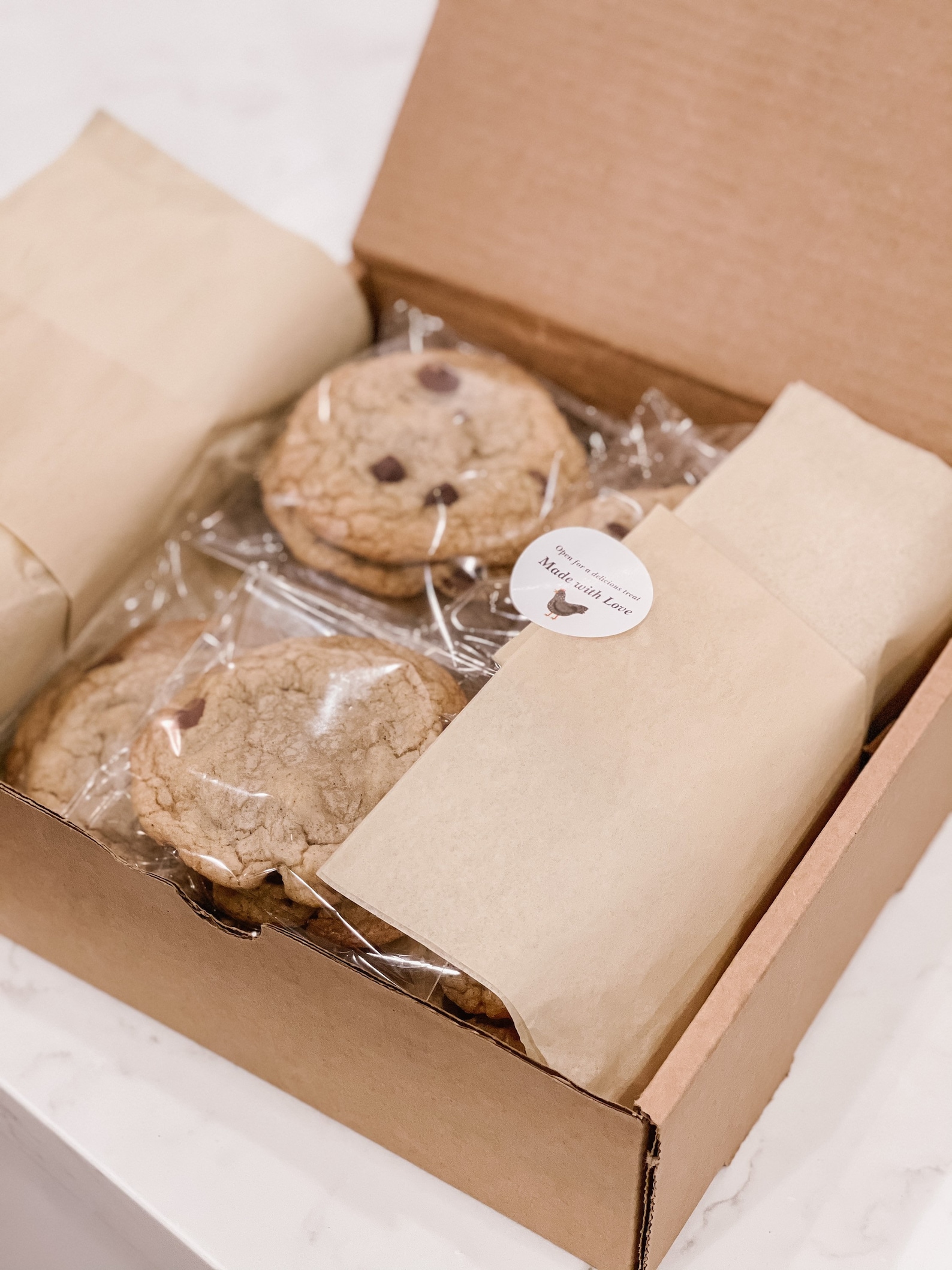 Browned Butter Chocolate Chip Cookies Cookie Gift Box - Etsy